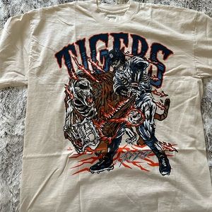 SANA Detroit Tigers Miguel Miggy Cabrera T-Shirt Limited XL Last Game